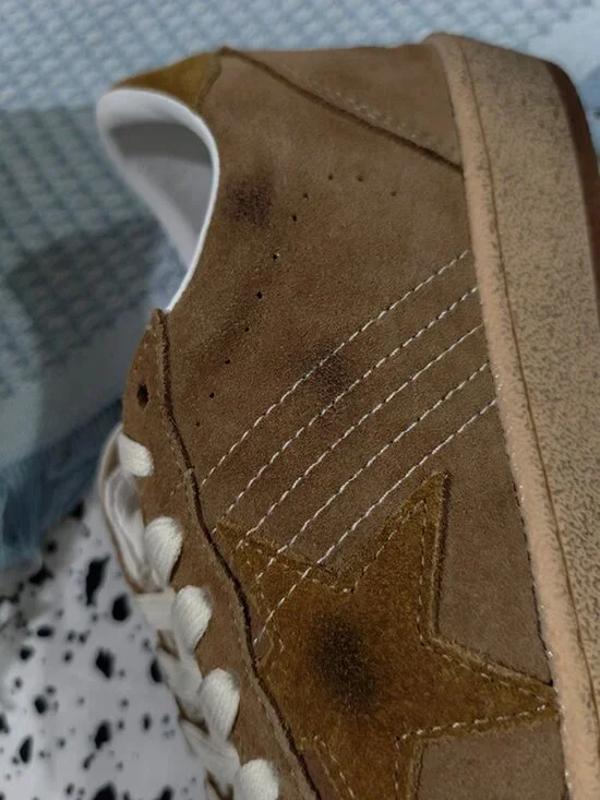 Golden Goose Brown Dirty Sneakers - Picture 6 of 9